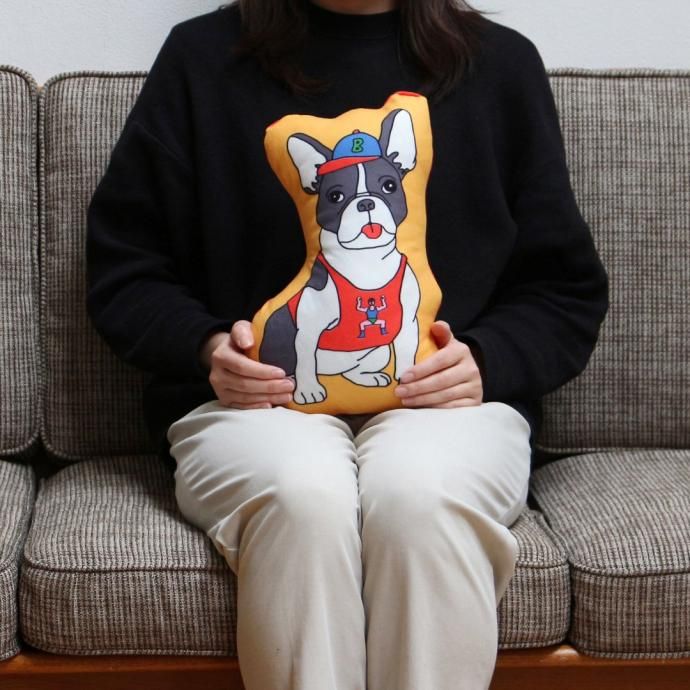 181627351 The Enjoy C&D Club Cushion - Dog/Orange ɥå  饹ȥå 02