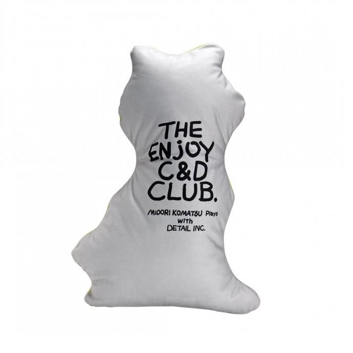 181627373 The Enjoy C&D Club Cushion - Dog/Yellow ɥå  饹ȥå 02