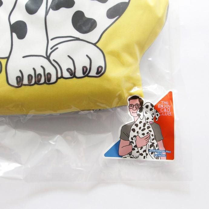 181627373 The Enjoy C&D Club Cushion - Dog/Yellow ɥå  饹ȥå 02