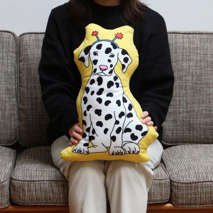 181627373 The Enjoy C&D Club Cushion - Dog/Yellow ɥå  饹ȥå 02