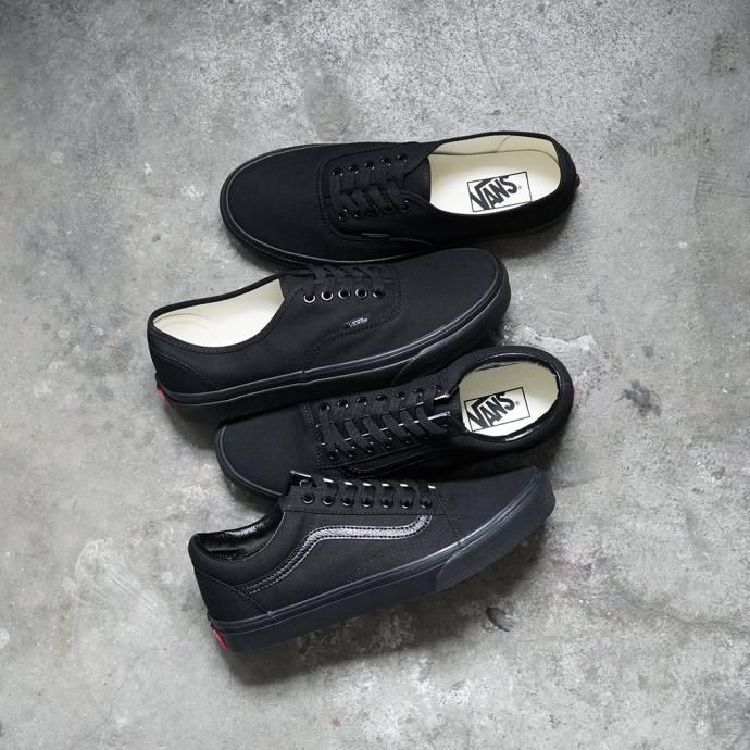 181682934 VANS / UA Authentic - Black/Black VN000EE3BKA  ƥå ֥å 02