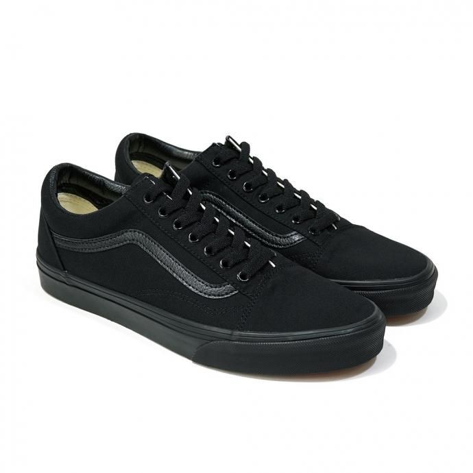 VANS / UA Old Skool - Black/Black VN000D3HBKA  ɥ ֥å