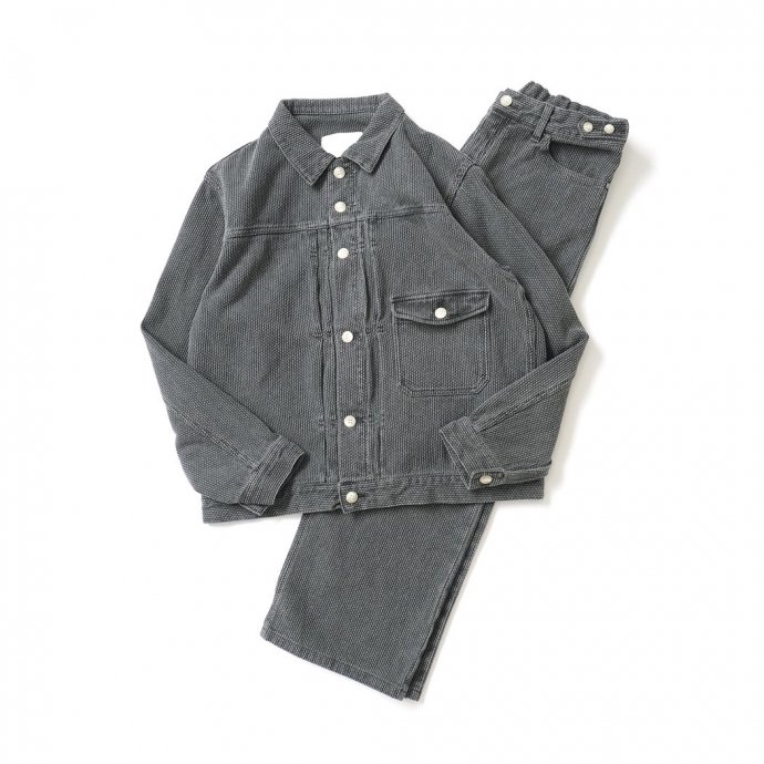 181719484 INNAT / SASHIKO TYPE-1 TRUCKER JACKET - Sumikuro ɤҿ ȥå㥱å ߥ INNAT06-J03A<img class='new_mark_img2' src='https://img.shop-pro.jp/img/new/icons47.gif' style='border:none;display:inline;margin:0px;padding:0px;width:auto;' /> 02