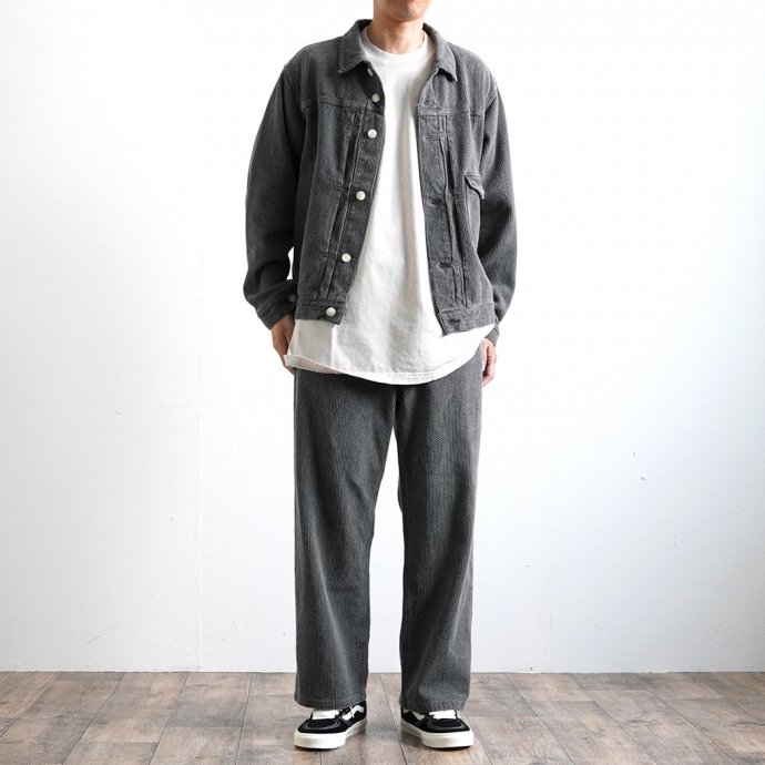 181719484 INNAT / SASHIKO TYPE-1 TRUCKER JACKET - Sumikuro ɤҿ ȥå㥱å ߥ INNAT06-J03A<img class='new_mark_img2' src='https://img.shop-pro.jp/img/new/icons47.gif' style='border:none;display:inline;margin:0px;padding:0px;width:auto;' /> 02