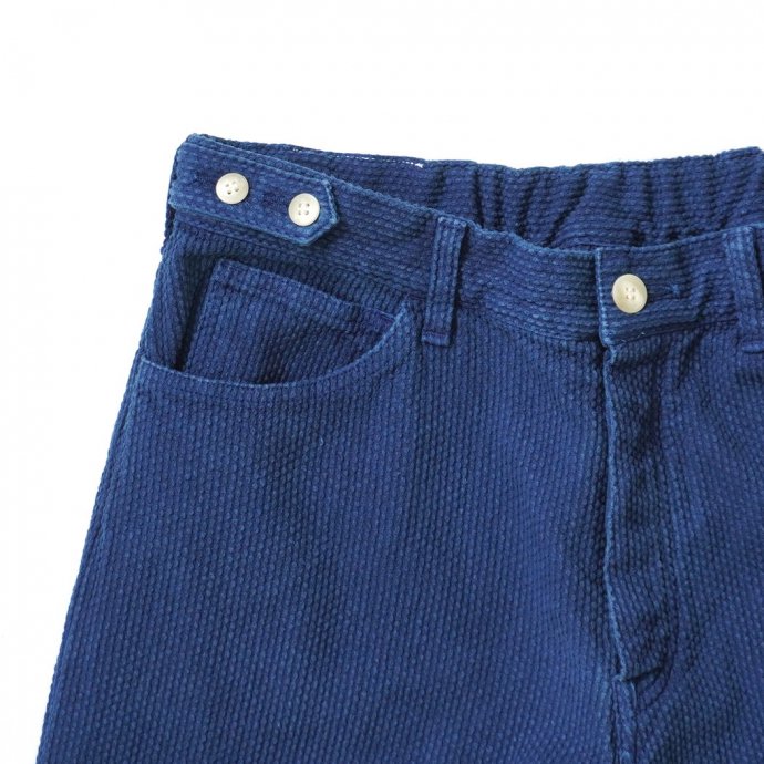 181719679 INNAT / HAND-DYED SASHIKO 5P PANTS - Indigo ɤҿ 5ݥåȥѥ ǥ INNAT06-P04B<img class='new_mark_img2' src='https://img.shop-pro.jp/img/new/icons47.gif' style='border:none;display:inline;margin:0px;padding:0px;width:auto;' /> 02