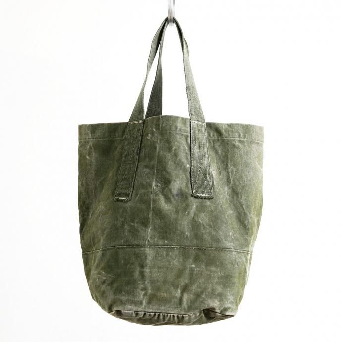 181965037 Hexico / CUSTOM & GRAFFITI TOTE BAG Made with U.S. ARMY 50s-70s DUFFLE BAG COTTON - 02 02