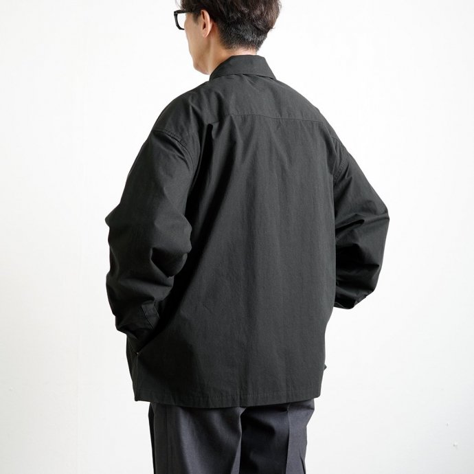 182294294 Kontor / LAYERED MULTI-POCKET SHIRT - BLACK ĥ㥱å KON-SH02243 02