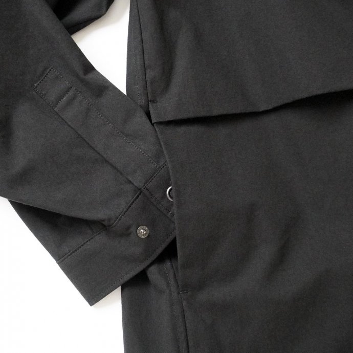 182294294 Kontor / LAYERED MULTI-POCKET SHIRT - BLACK ĥ㥱å KON-SH02243 02