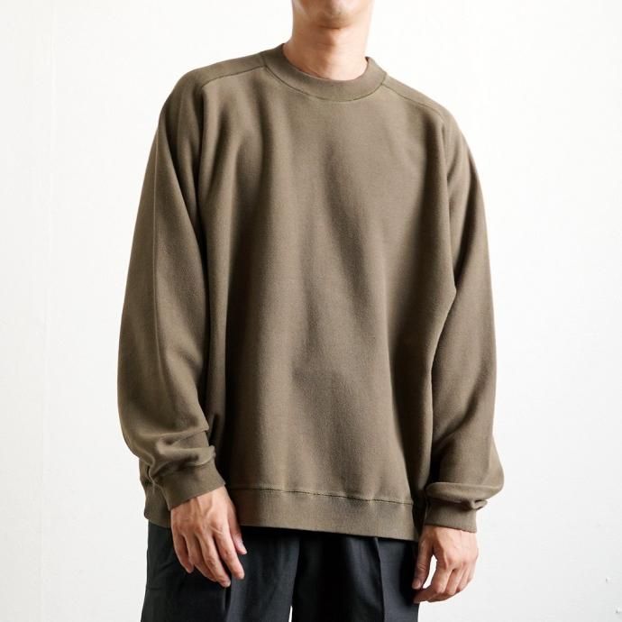 182294338 Kontor / FREEDOM SLEEVE SWEATER - OLIVE ե꡼ॹ꡼ åȥ KON-CS02243 02