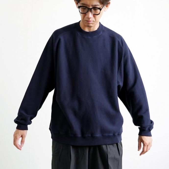 182294351 kontor/ FREEDOM SLEEVE SWEATER - NAVY ե꡼ॹ꡼ åȥ KON-CS02243 02