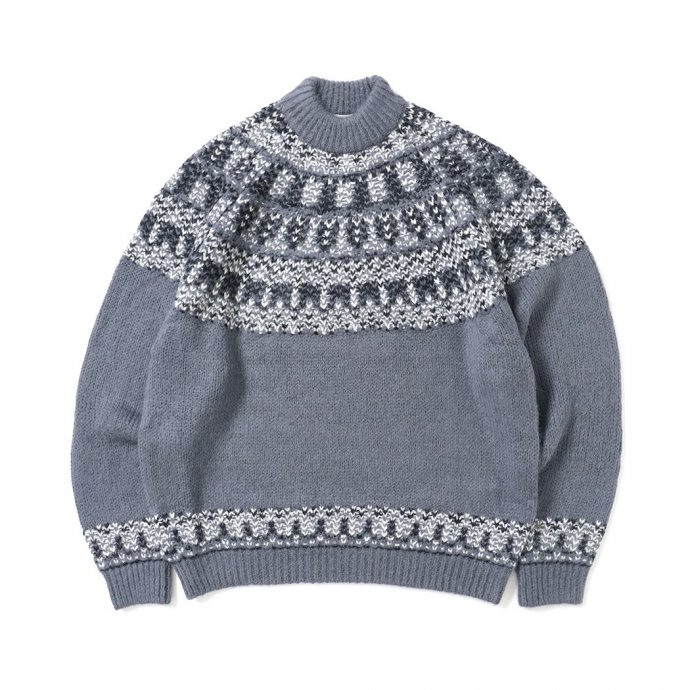 INNAT / NORDIC SWEATER - Gray ノルディックセーター INNAT06-K01