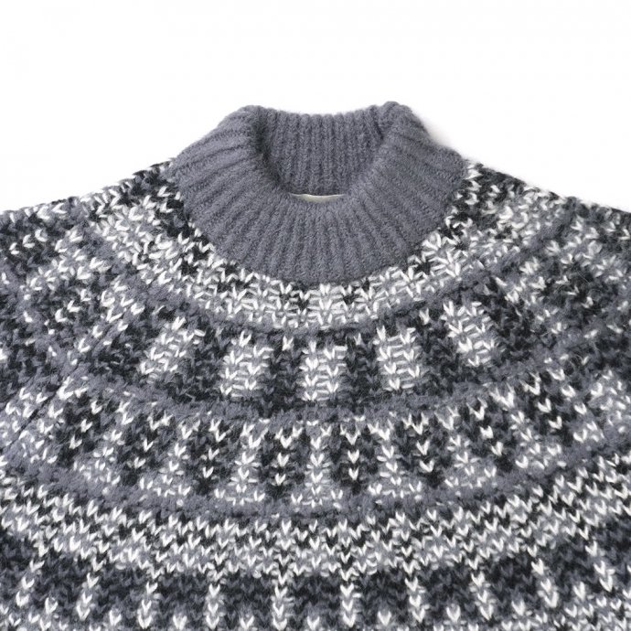 182294535 INNAT / NORDIC SWEATER - Gray Υǥå INNAT06-K01 02