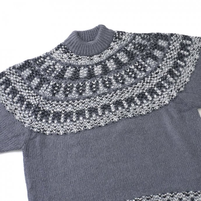 182294535 INNAT / NORDIC SWEATER - Gray Υǥå INNAT06-K01 02