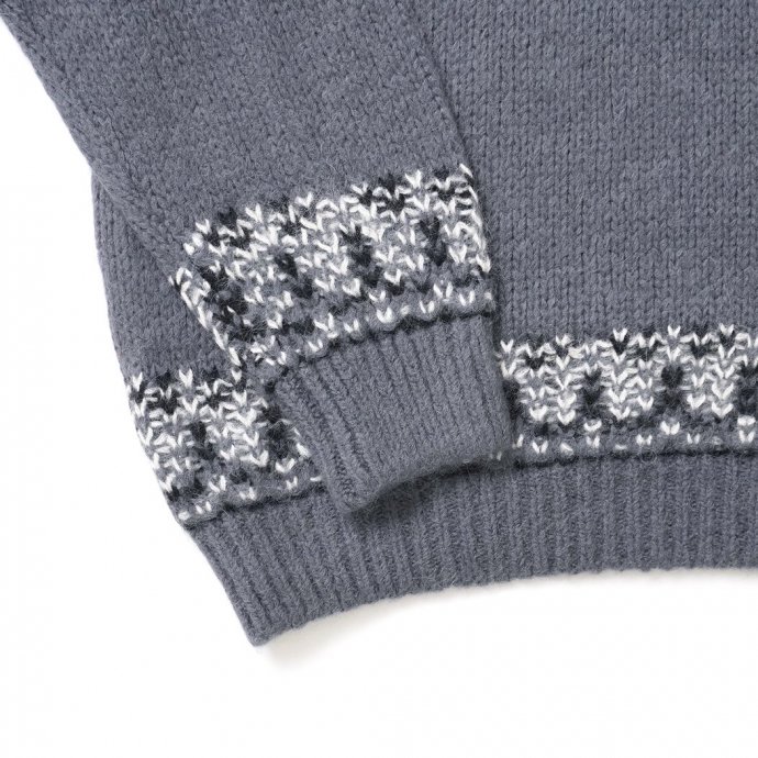 182294535 INNAT / NORDIC SWEATER - Gray Υǥå INNAT06-K01 02