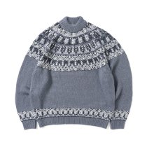 INNAT / NORDIC SWEATER - Gray Υǥå INNAT06-K01