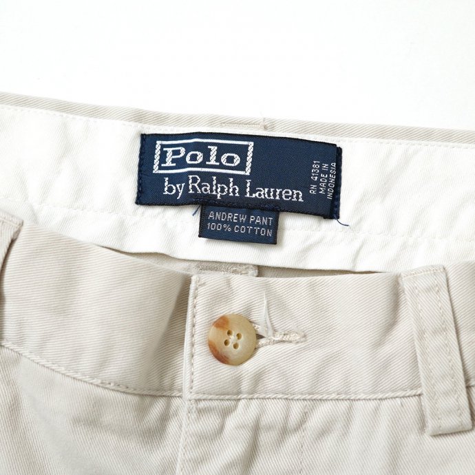 182312942 USED / 90s Polo Ralph Lauren ANDREW PANT ݥ եۥ磻 ȡ 31/30<img class='new_mark_img2' src='https://img.shop-pro.jp/img/new/icons47.gif' style='border:none;display:inline;margin:0px;padding:0px;width:auto;' /> 02