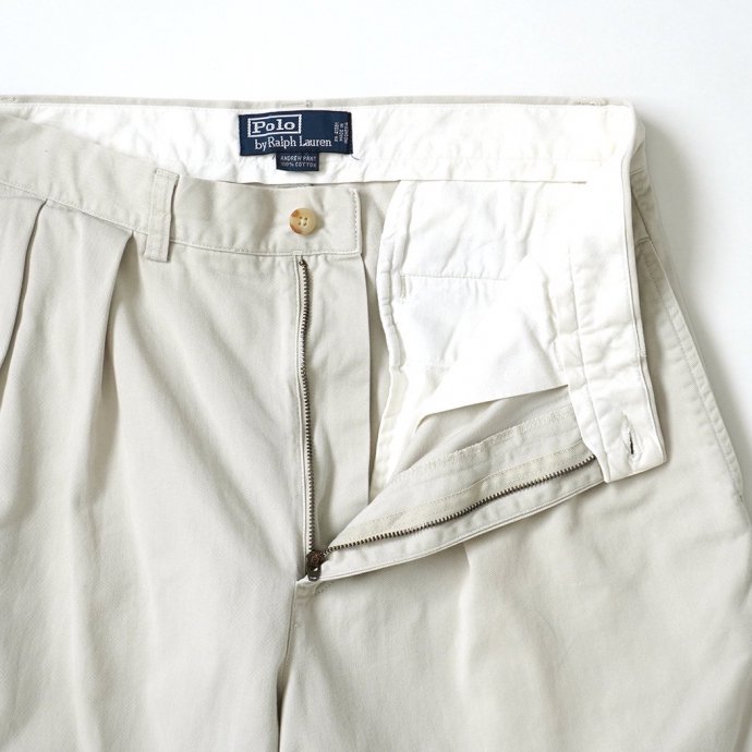 182312942 USED / 90s Polo Ralph Lauren ANDREW PANT ݥ եۥ磻 ȡ 31/30<img class='new_mark_img2' src='https://img.shop-pro.jp/img/new/icons47.gif' style='border:none;display:inline;margin:0px;padding:0px;width:auto;' /> 02