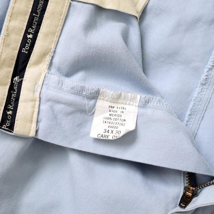 182313116 USED / 90s Polo Ralph Lauren ANDREW PANT ݥ å֥롼 34/30 02