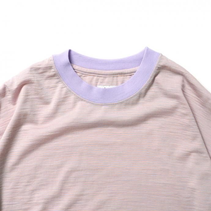 182427496 O-  / MERINO SWEATSHIRT - Lilac Orange Υ륫åȥ OW-21 02