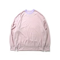 O-  / MERINO SWEATSHIRT - Lilac Orange Υ륫åȥ OW-21