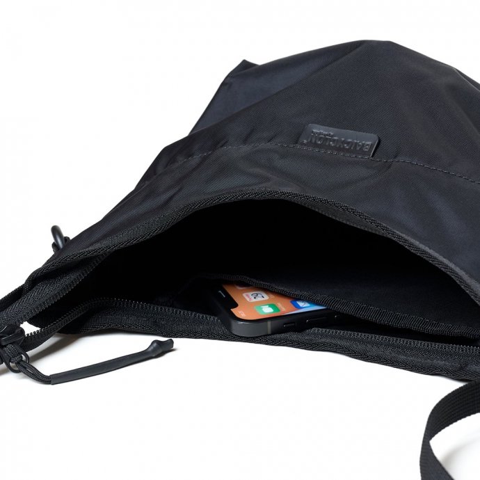 182557893 BAICYCLON by bagjack / BCL-56 MINI SHOULDER BAG バイシクロン ミニショルダーバッグ BLACK1 210D ナイロン 02