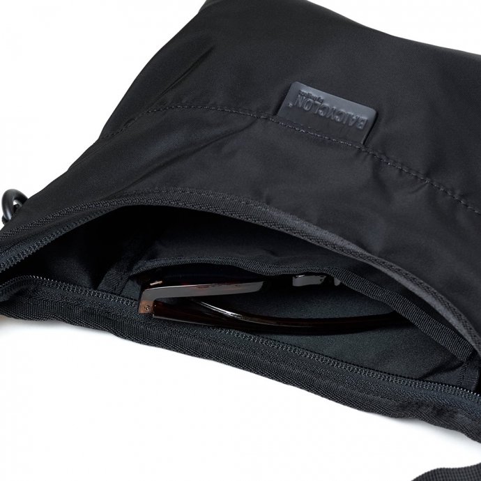 182558086 BAICYCLON by bagjack / BCL-56 MINI SHOULDER BAG バイシクロン ミニショルダーバッグ BLACK2 ナイロンツイル 02