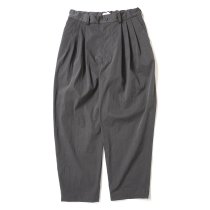 kontor/ 3 PLEAT NYLON PANTS - GREY 3åʥѥ KON-PT04243