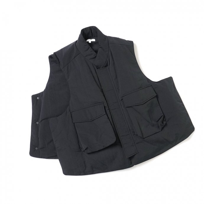 kontor/ PADDED FLAK VEST - OLIVE パデッドベスト KON-VE01243