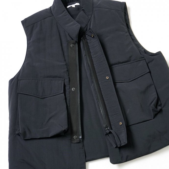 182779000 kontor/ PADDED FLAK VEST - BLACK ѥǥåɥ٥ KON-VE01243 02