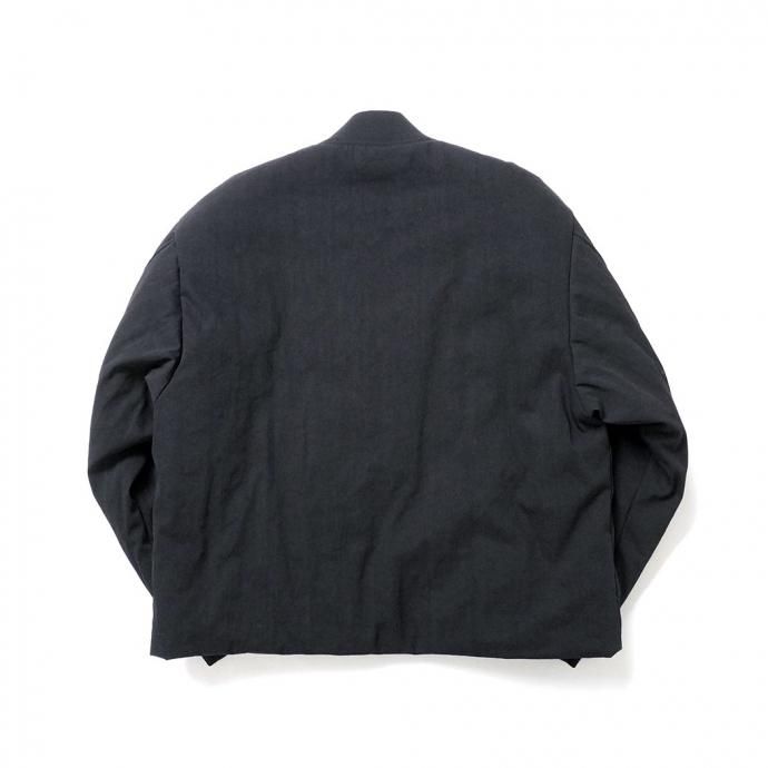 182780022 kontor/ PADDED FLIGHT JACKET - BLACK 󥵥졼ȥѥǥå ե饤ȥ㥱å KON-BL02243 02