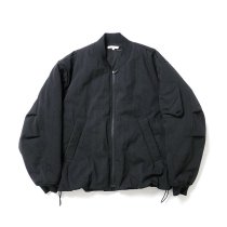 kontor/ PADDED FLIGHT JACKET - BLACK 󥵥졼ȥѥǥå ե饤ȥ㥱å KON-BL02243