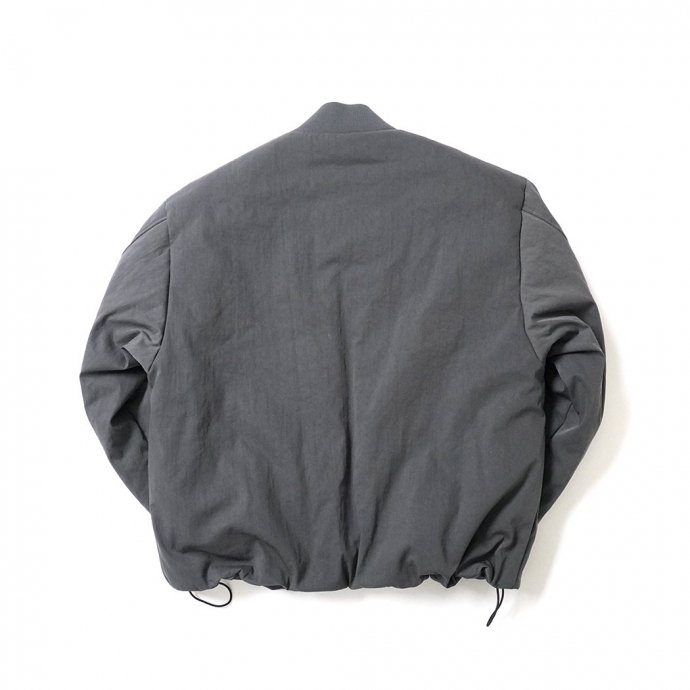 182780259 kontor/ PADDED FLIGHT JACKET - GREY 󥵥졼ȥѥǥå ե饤ȥ㥱å KON-BL02243 02