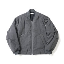 kontor/ PADDED FLIGHT JACKET - GREY 󥵥졼ȥѥǥå ե饤ȥ㥱å KON-BL02243