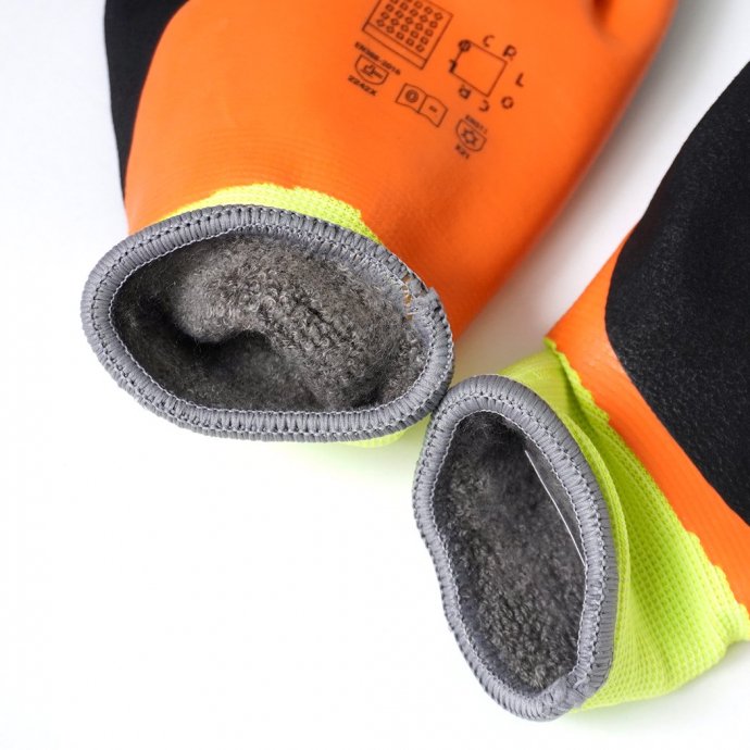  O-  / RUBBERIZED GLOVES ɿɴ 25W-02 - Orange 02