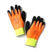 O-  / RUBBERIZED GLOVES ɿɴ 25W-02 - Orange