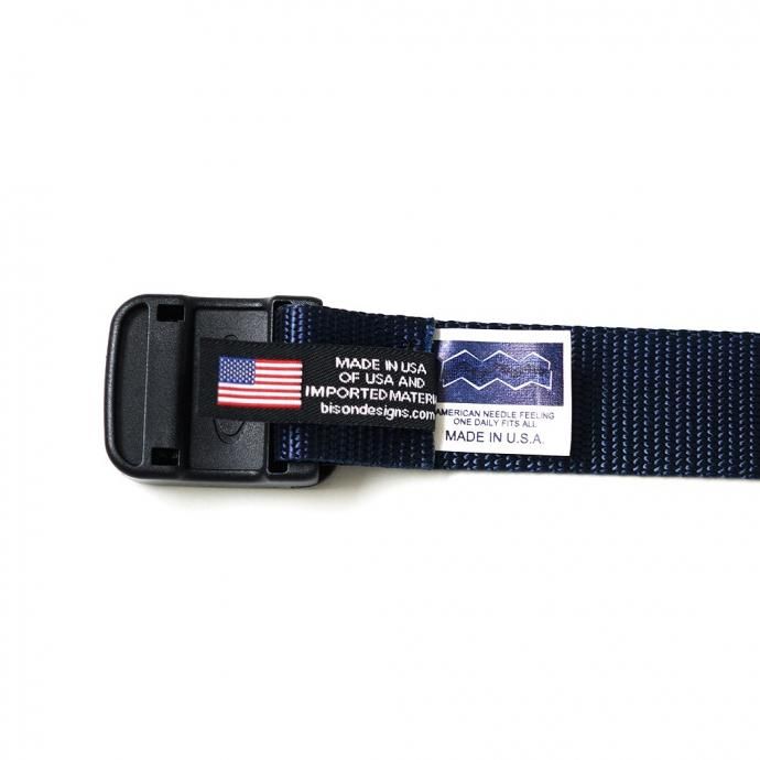 183433001 SMOKE T ONE / T-Lock Buckle E.T. Belt - Graphite ե BISON DESIGNS ٥ 02