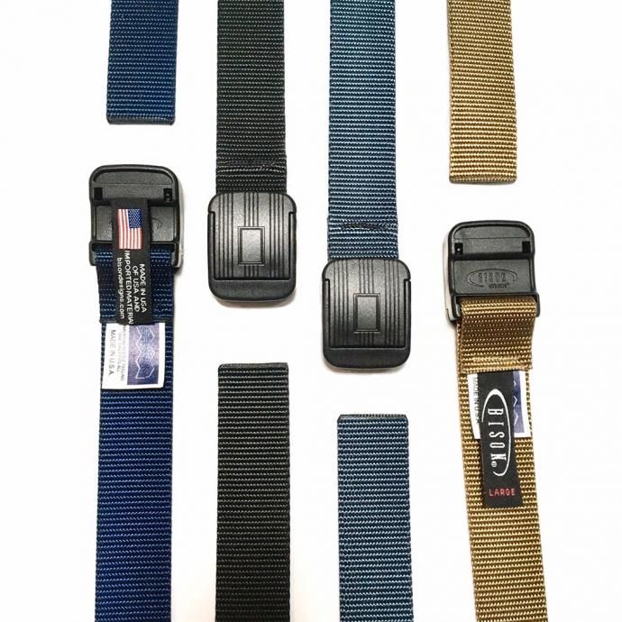 183433025 SMOKE T ONE / T-Lock Buckle E.T. Belt - Navy ͥӡ BISON DESIGNS ٥ 02