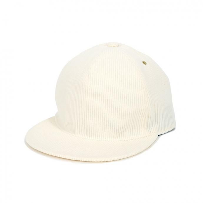 184122063 Trad Marks / Basic Cap CD ベーシックキャップ コーデュロイ - Ivory 01