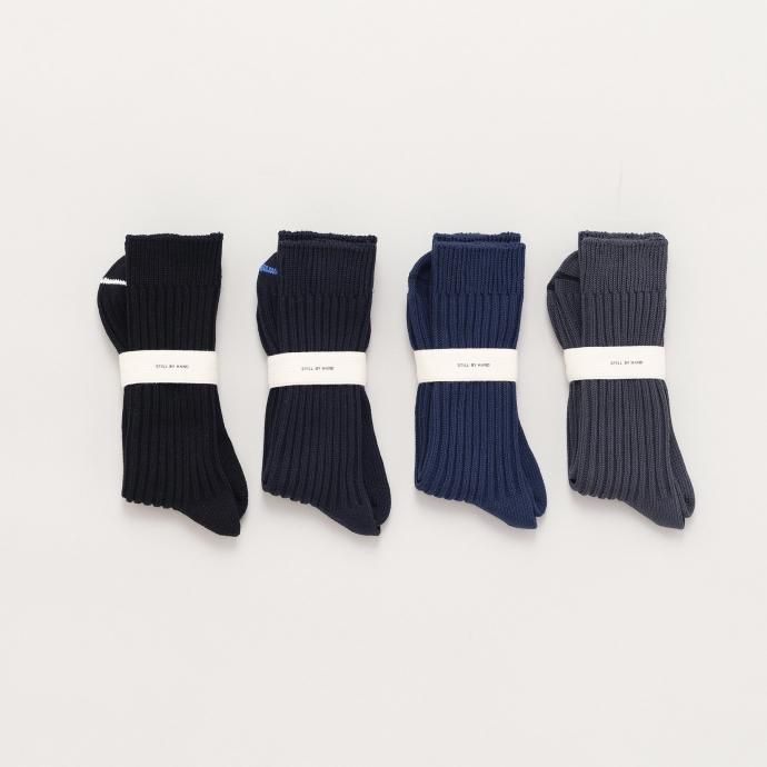 184146491 STILL BY HAND スティルバイハンド / GD07251 - BLUE CHARCOAL ソックス<img class='new_mark_img2' src='https://img.shop-pro.jp/img/new/icons47.gif' style='border:none;display:inline;margin:0px;padding:0px;width:auto;' /> 02