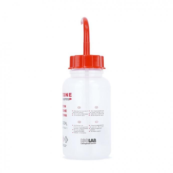 184390220 ISOLAB / Wash Bottles With Integral Tube - Acetone/Red åܥȥ å 02