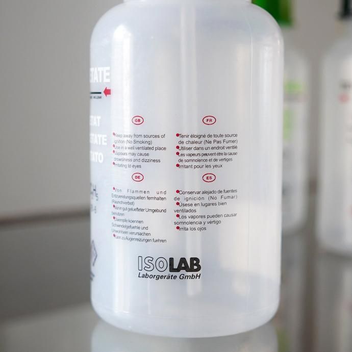 184390220 ISOLAB / Wash Bottles With Integral Tube - Acetone/Red åܥȥ å 02