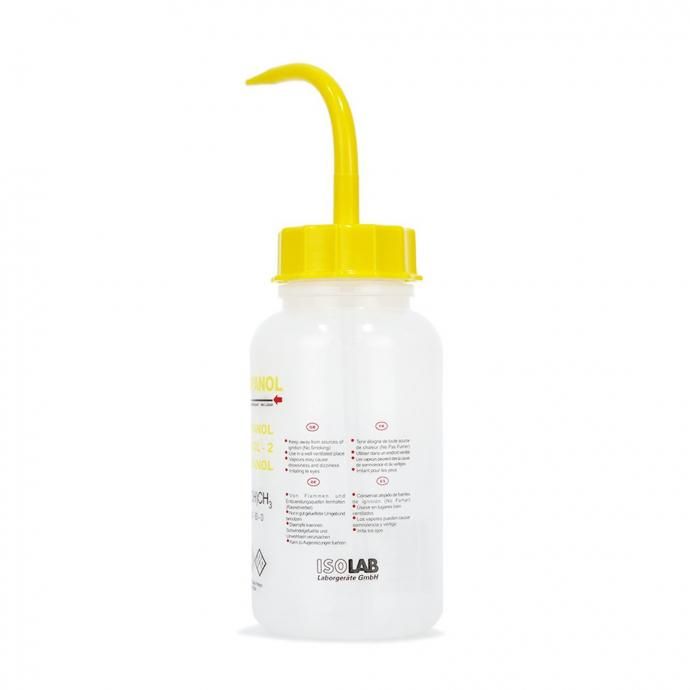 184390354 ISOLAB / Wash Bottles With Integral Tube - Isopropanol/Yellow åܥȥ  02