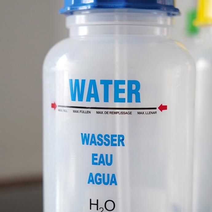 184390399 ISOLAB / Wash Bottles With Integral Tube - Tetrahydrofuran/Black ウォッシュボトル ブラック 02