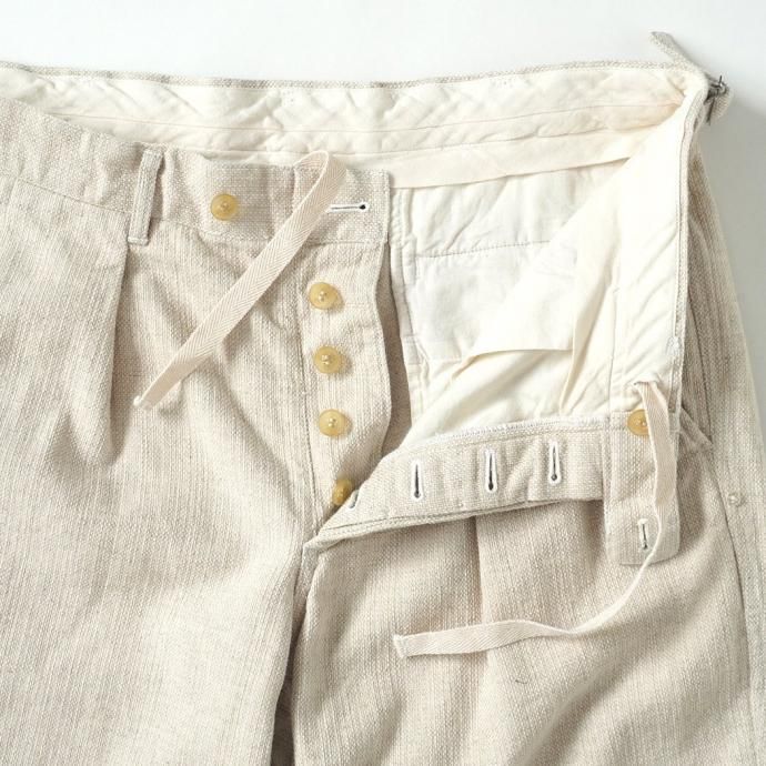 184561019 INNAT / UTILITY TROUSERS - Natural 桼ƥƥȥ饦 ʥ INNAT07-P01 02