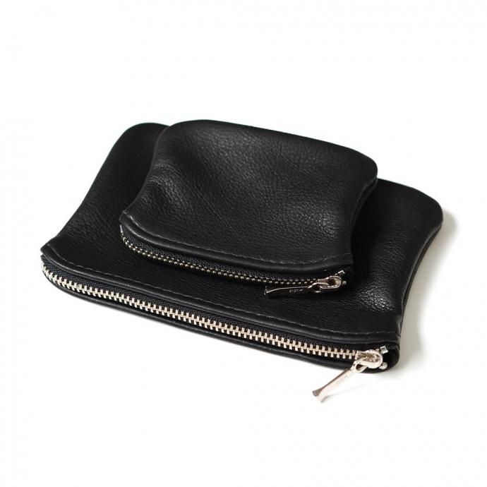 184566645 MOONSHINE LEATHER COMPANY / 4-inch Zippered Pouch - Black ࡼ󥷥㥤쥶ѥˡ åѡդݡ 4 ֥å<img class='new_mark_img2' src='https://img.shop-pro.jp/img/new/icons47.gif' style='border:none;display:inline;margin:0px;padding:0px;width:auto;' /> 02