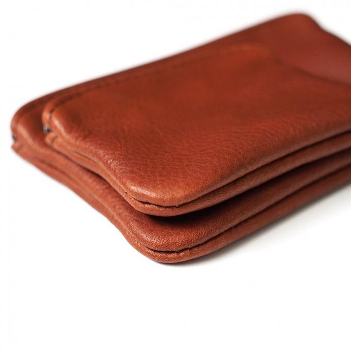 184566735 MOONSHINE LEATHER COMPANY / 4-inch Zippered Pouch - Cognac ࡼ󥷥㥤쥶ѥˡ åѡդݡ 4 ˥å<img class='new_mark_img2' src='https://img.shop-pro.jp/img/new/icons47.gif' style='border:none;display:inline;margin:0px;padding:0px;width:auto;' /> 02