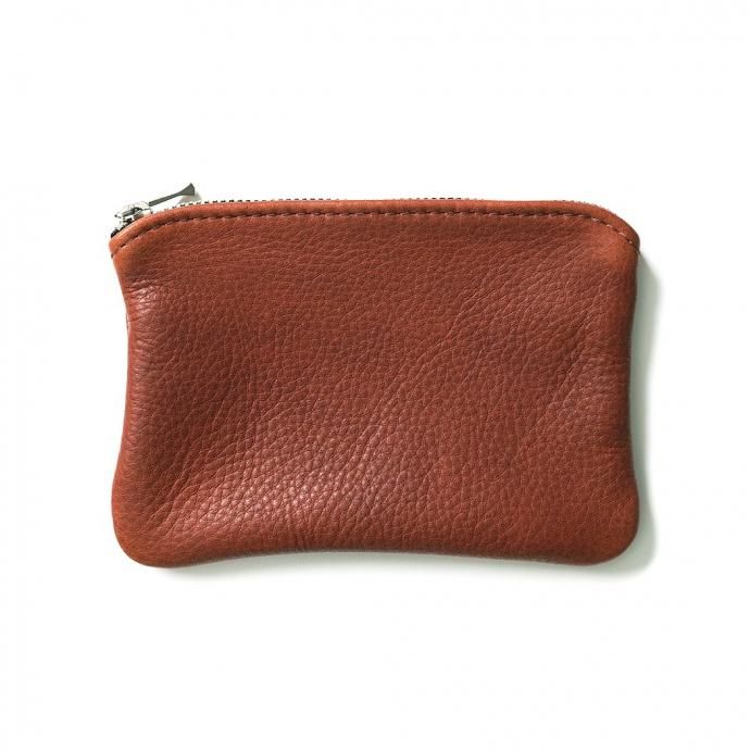 184566747 MOONSHINE LEATHER COMPANY / 6-inch Zippered Pouch - Cognac ࡼ󥷥㥤쥶ѥˡ åѡդݡ 6 ˥å 01