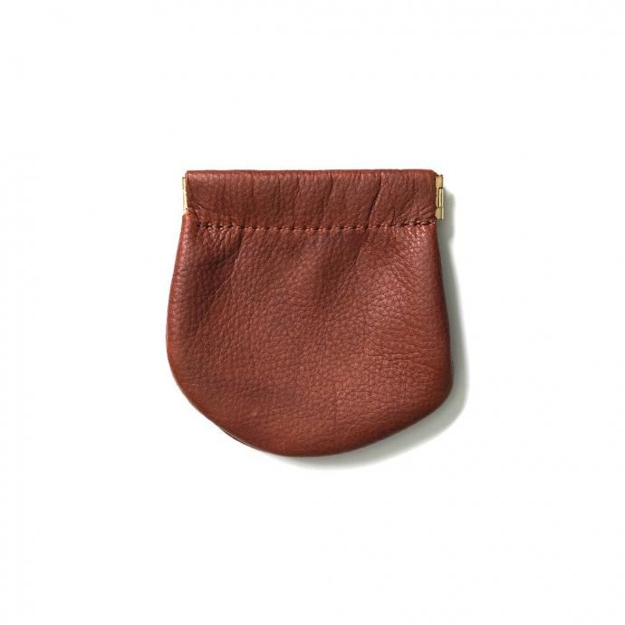 184567389 MOONSHINE LEATHER COMPANY / Pop Coin Pouch Large - Cognac ムーンシャインレザーカンパニー ポップコインポーチ コニャック 02