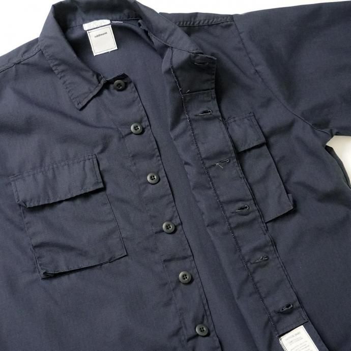 184797708 oddment / CUSTOM TACTICAL S/S SHIRTS REGULAR - Navy リメイク半袖シャツ 02