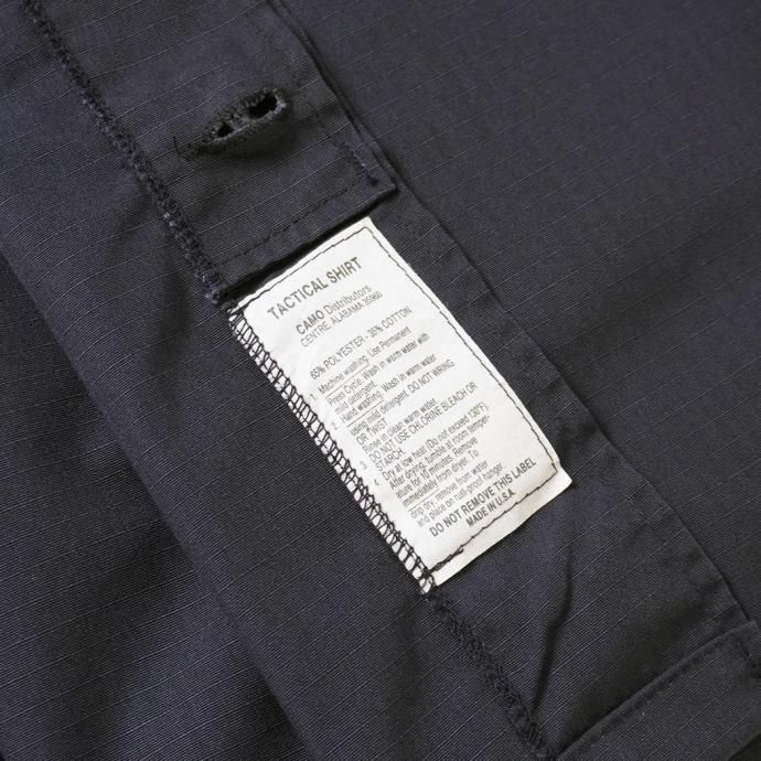 184797708 oddment / CUSTOM TACTICAL S/S SHIRTS REGULAR - Navy リメイク半袖シャツ 02